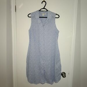 EUC Joie Blue and White Floral Dress